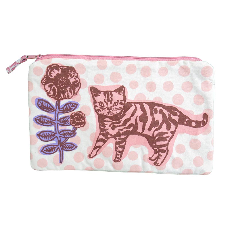 【SALE】Nathalie lete ナタリーレテ キャンパスポーチ　CAT・フクロウ